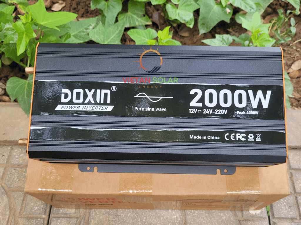 Kích điện 12v lên 220v sin chuẩn 2000w doxin